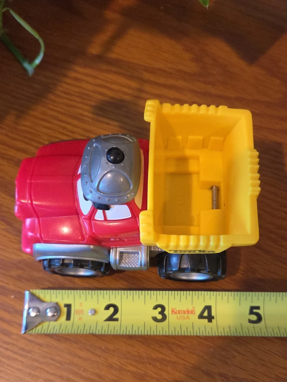 Tonka Red and Yellow Cartoon-Face 